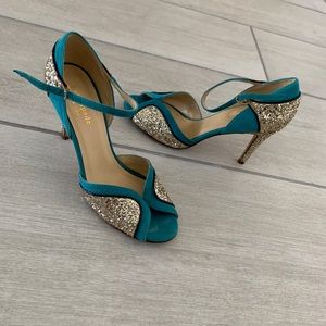 Kate Spade Open Toe Heels Size 5.5